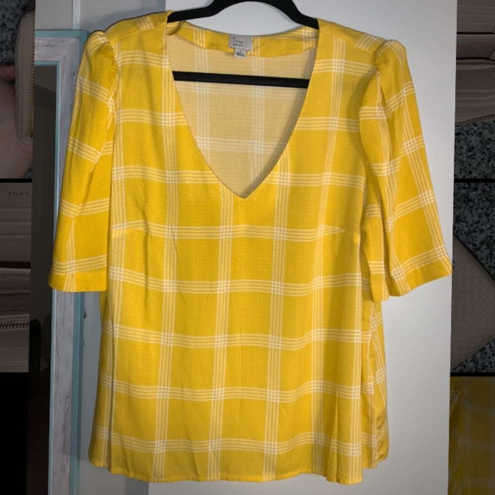 Target’s A New Day yellow Blouse